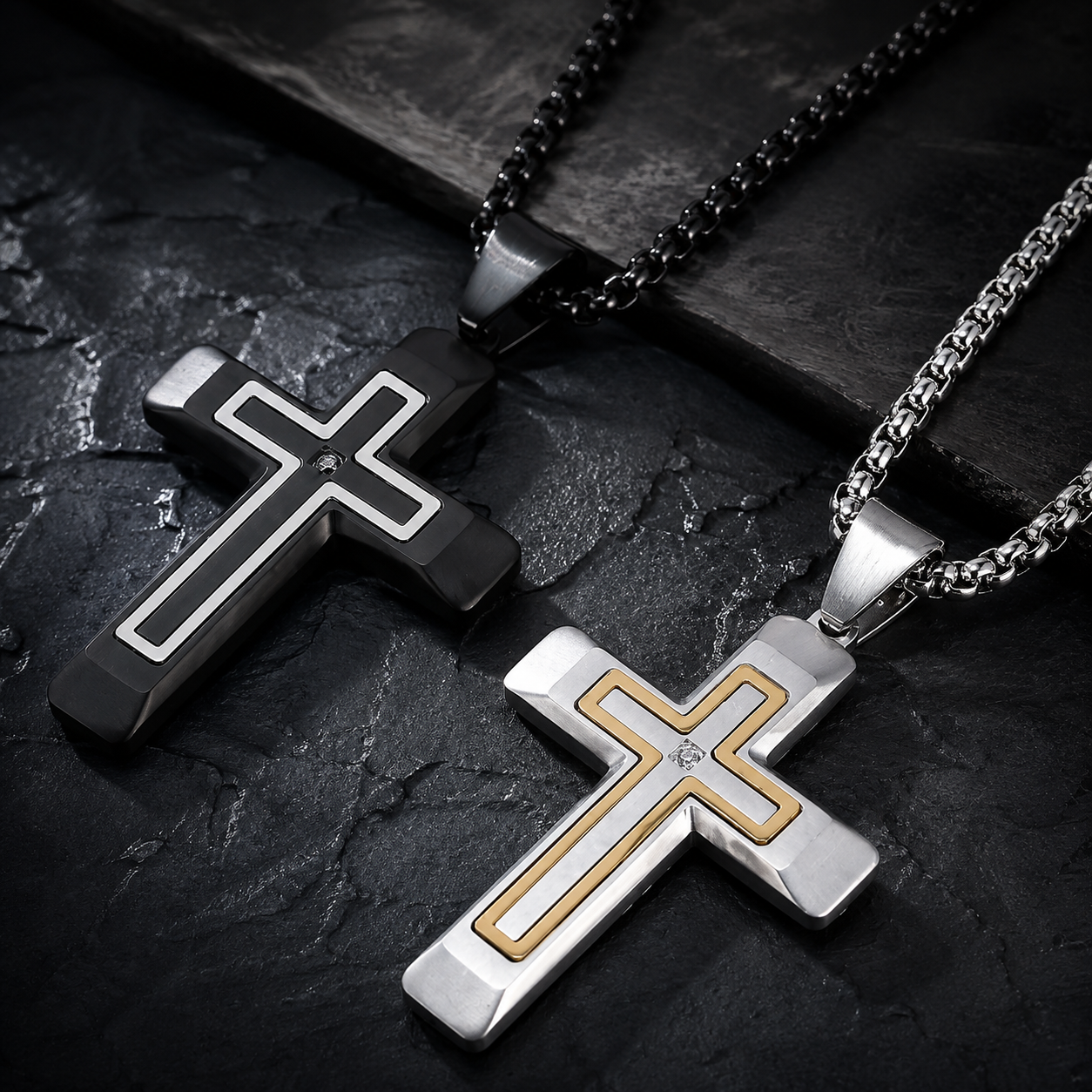 Sentinel Cross Necklace