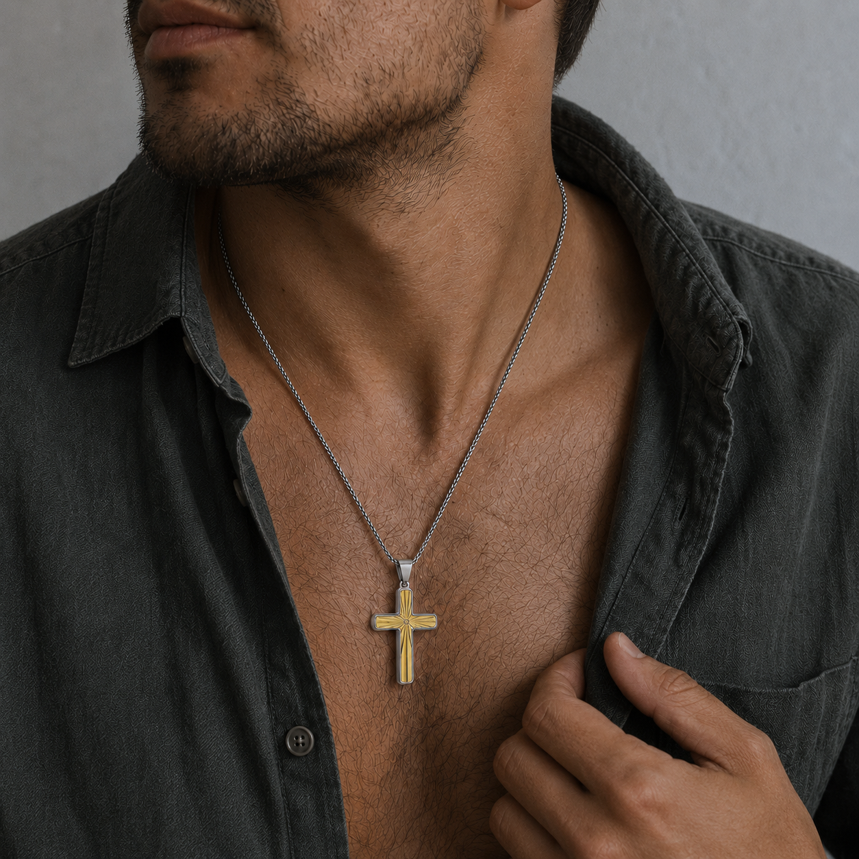 Aurelius Cross Necklace