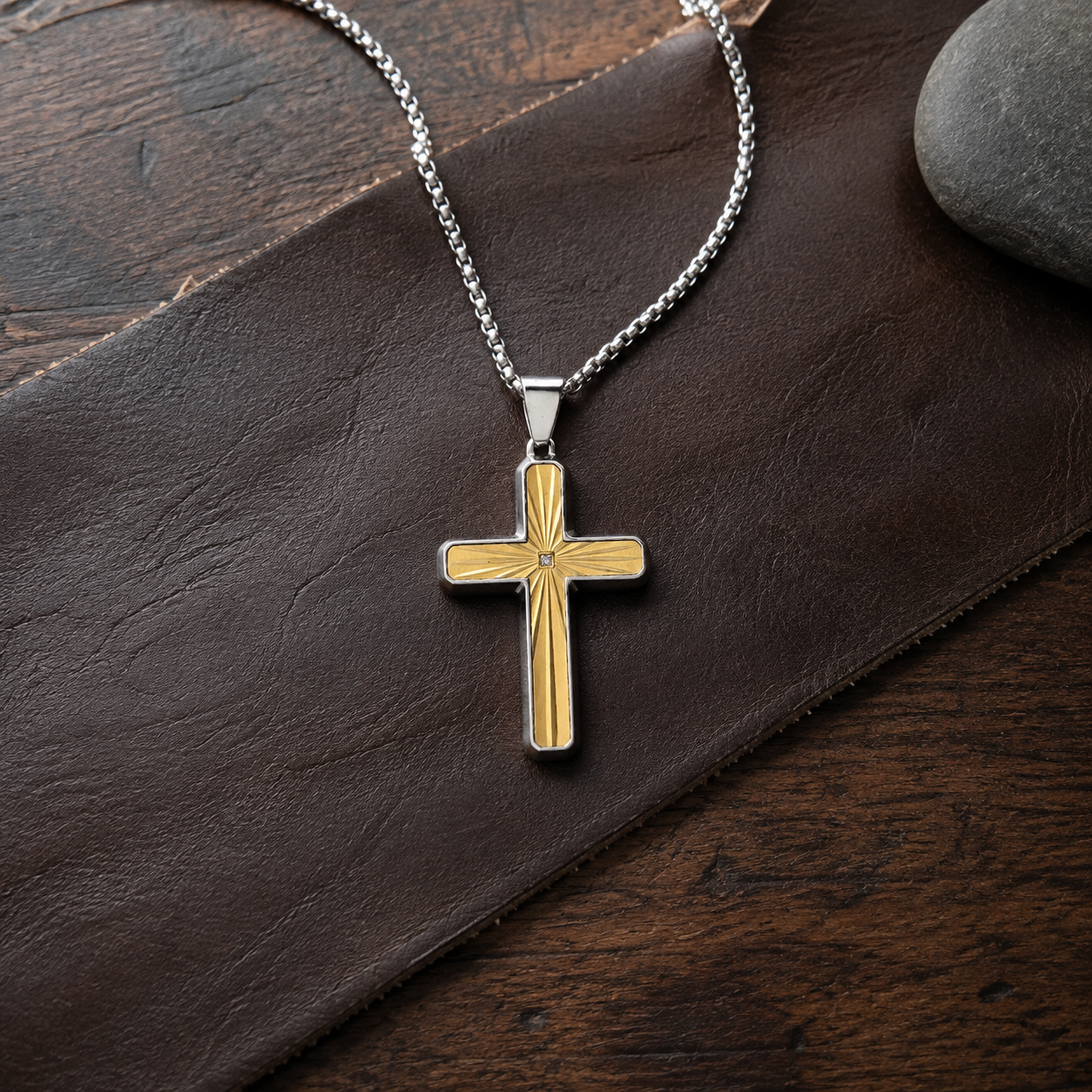 Aurelius Cross Necklace