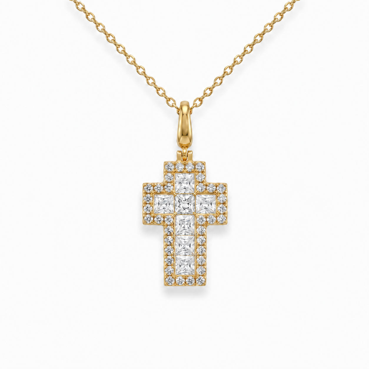 Reina Cross Necklace by Thalia