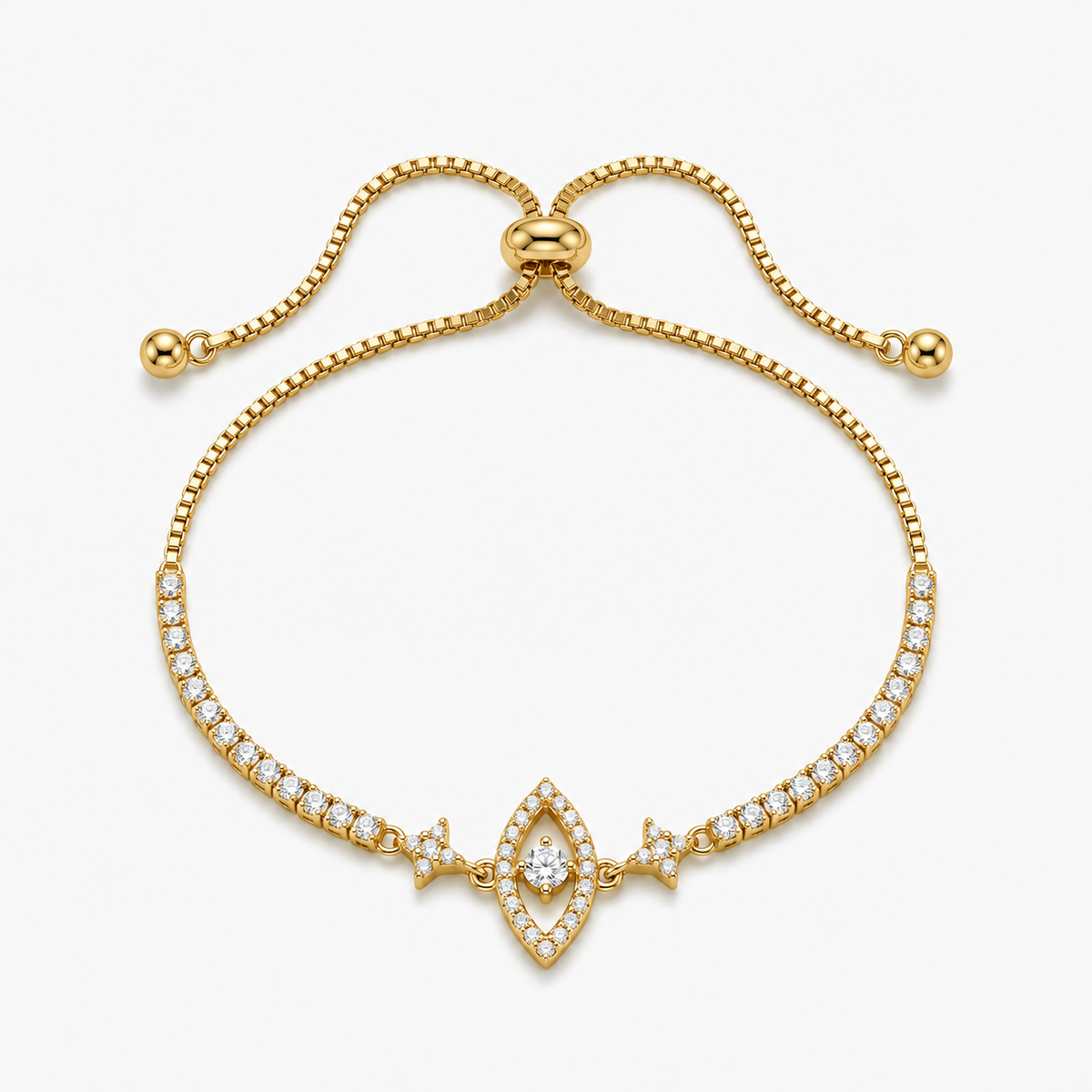 Evil Eye Bolo Bracelet by AZ Essentials