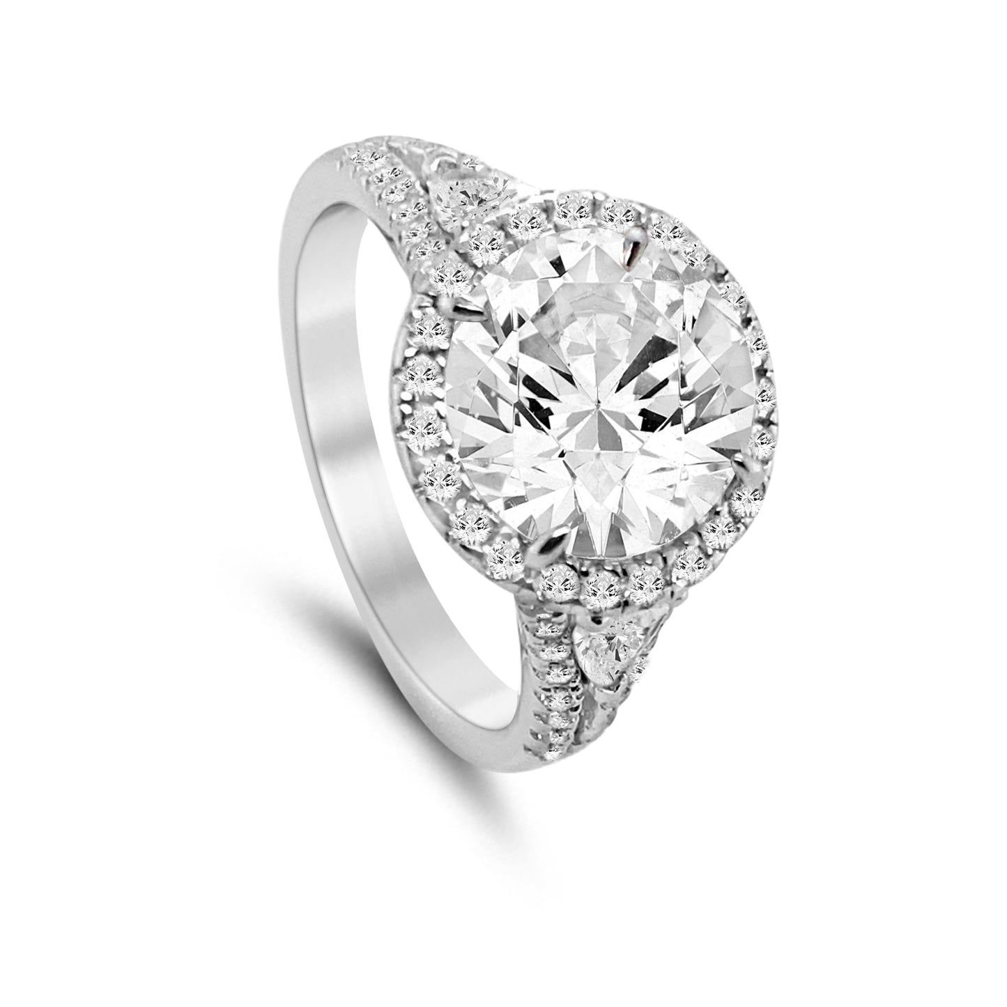 Perfect Halo 3 Carat Ring