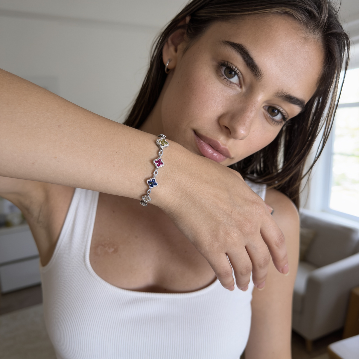 Flora Multicolor Bracelet by AZ Essentials