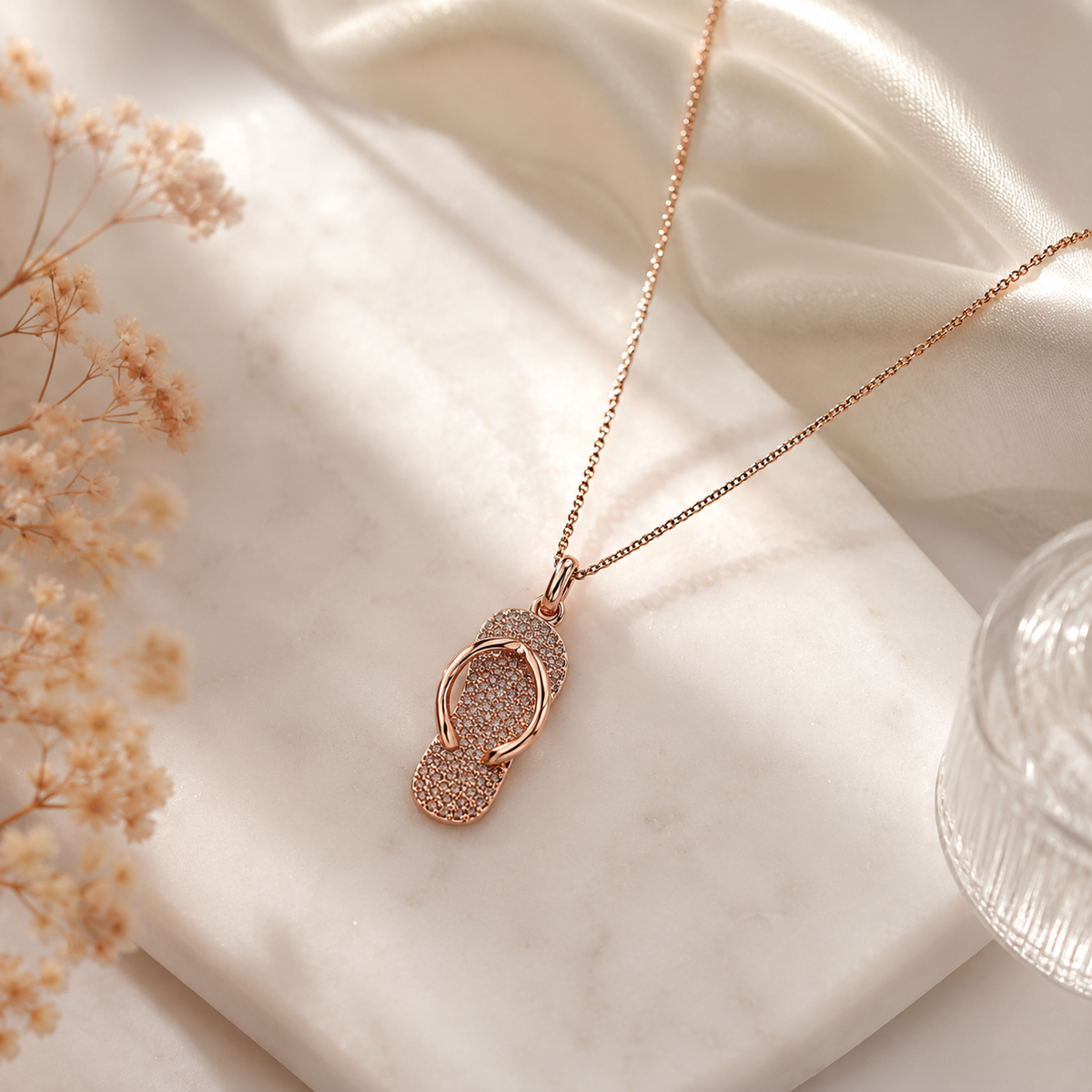 Malibu Flip-Flop Necklace