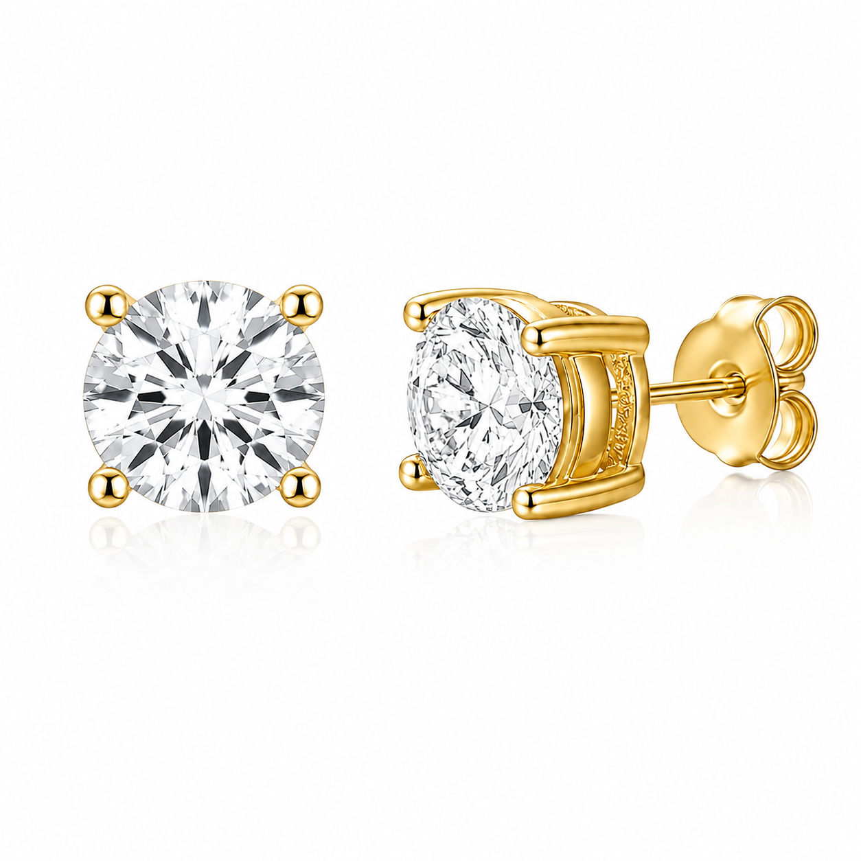 3 Carat Classic Studs by AZ Essentials