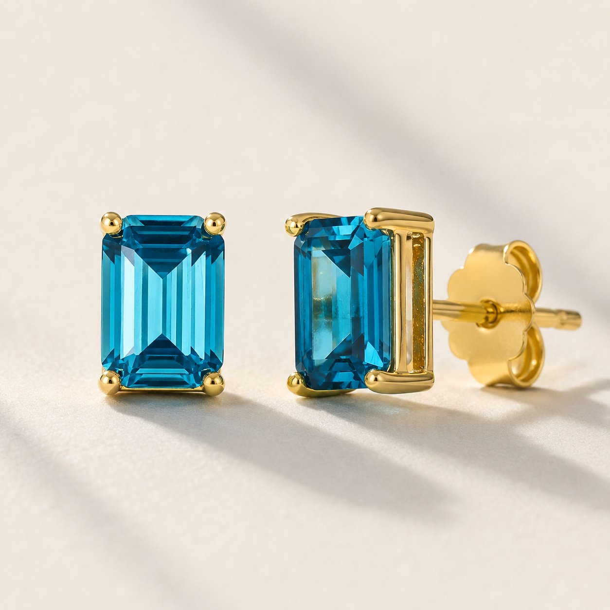 Aquafina 2 Carat Diamond Crystalline Studs