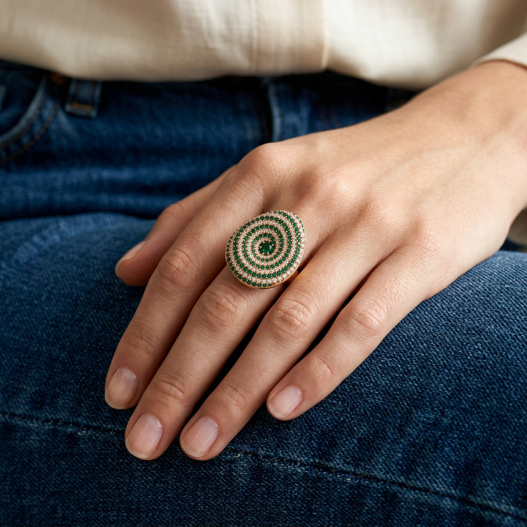 Mirage Cocktail Ring by AZ Essentials