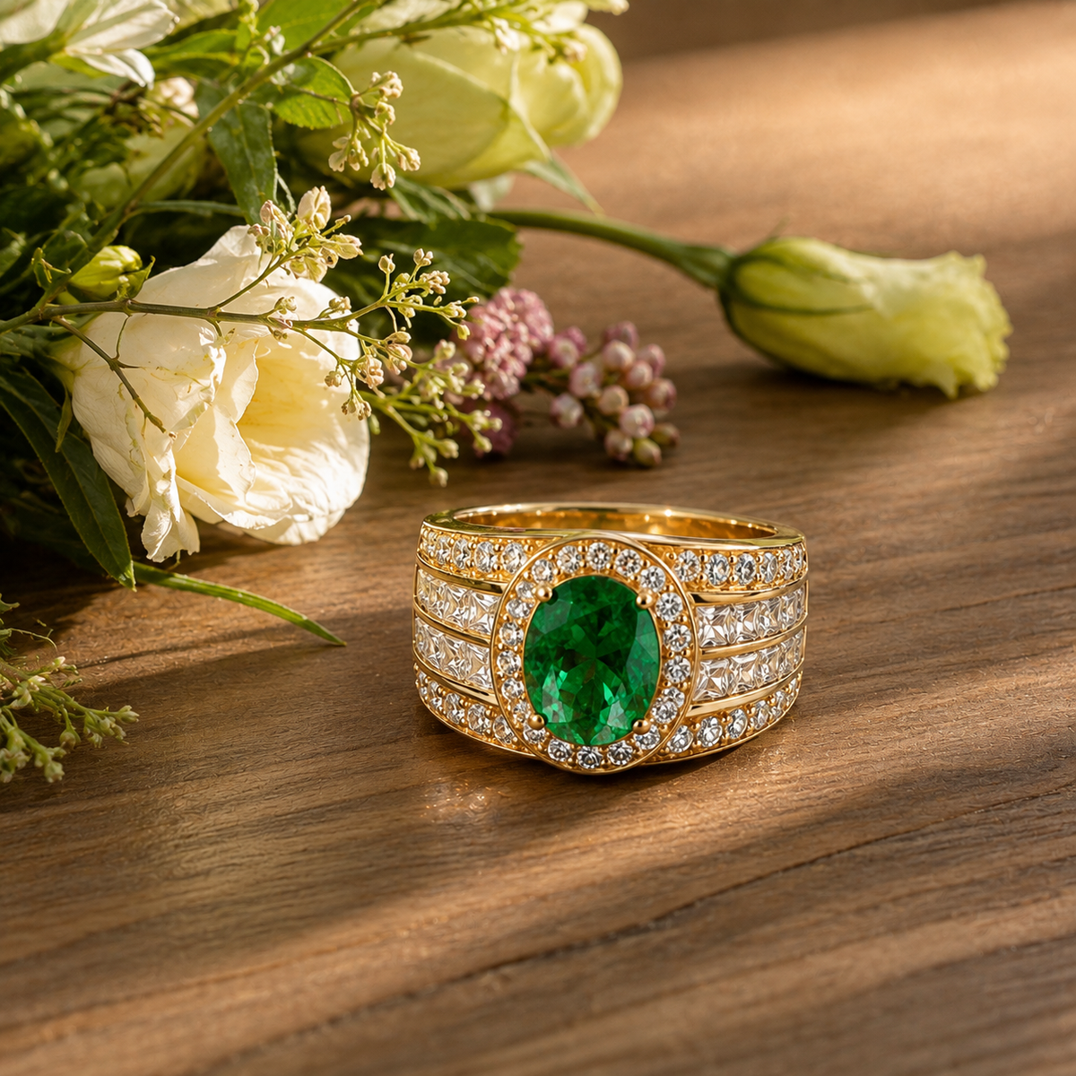 Midnight Halo Ring by AZ Essentials