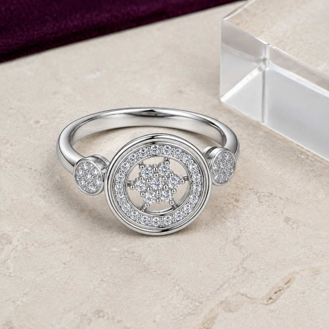 Halo Cluster Ring by AZ Essentials