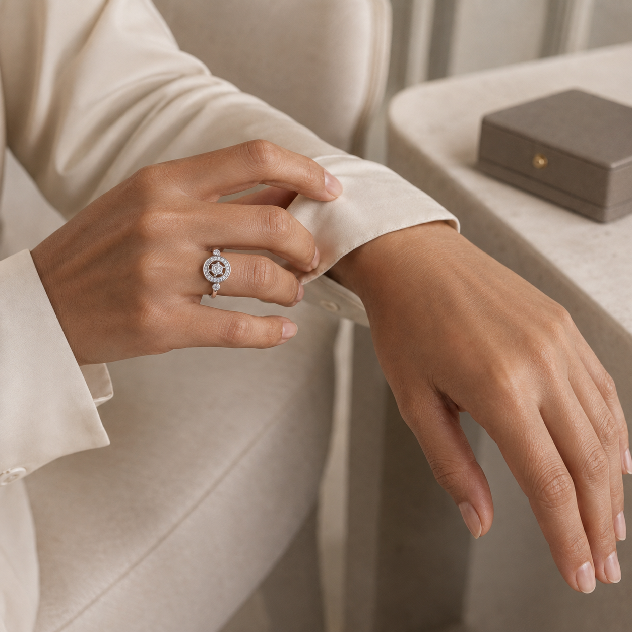 Halo Cluster Ring by AZ Essentials