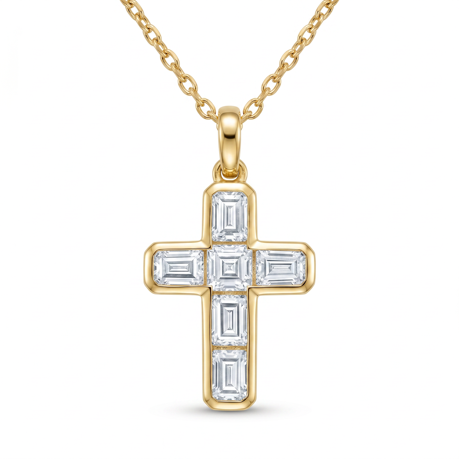 Katarina Cross Necklace