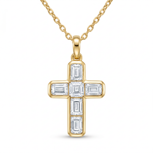 Katarina Cross Necklace