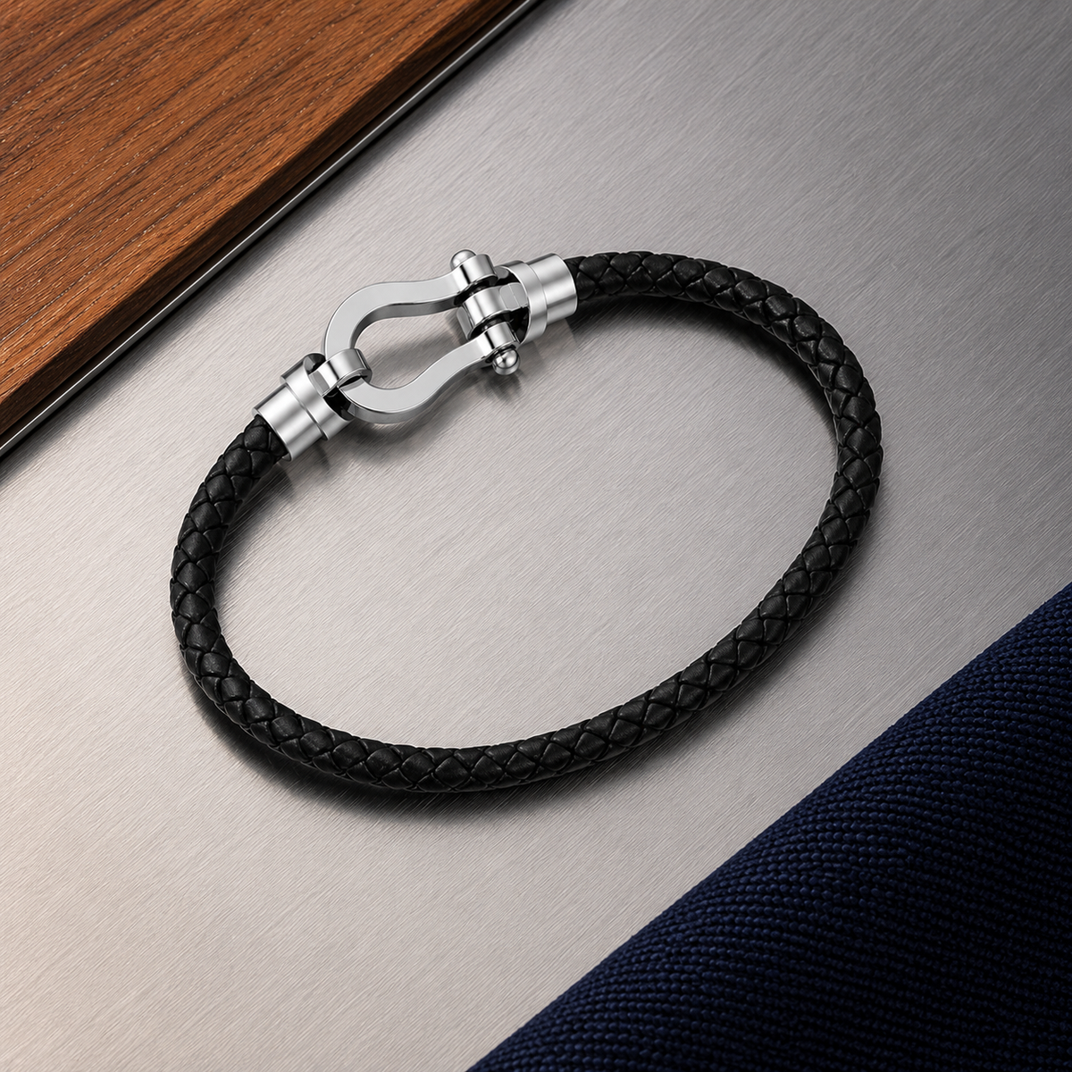 Maddox Leather Bracelet