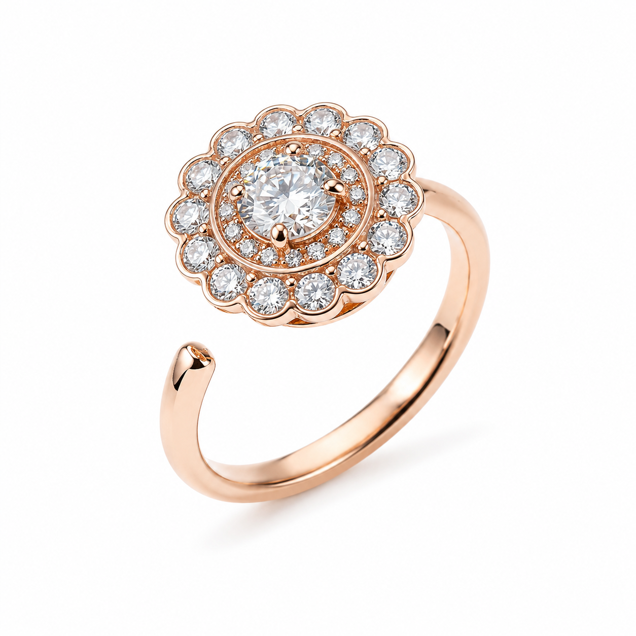 Blossom Open Ring by AZ Essentials