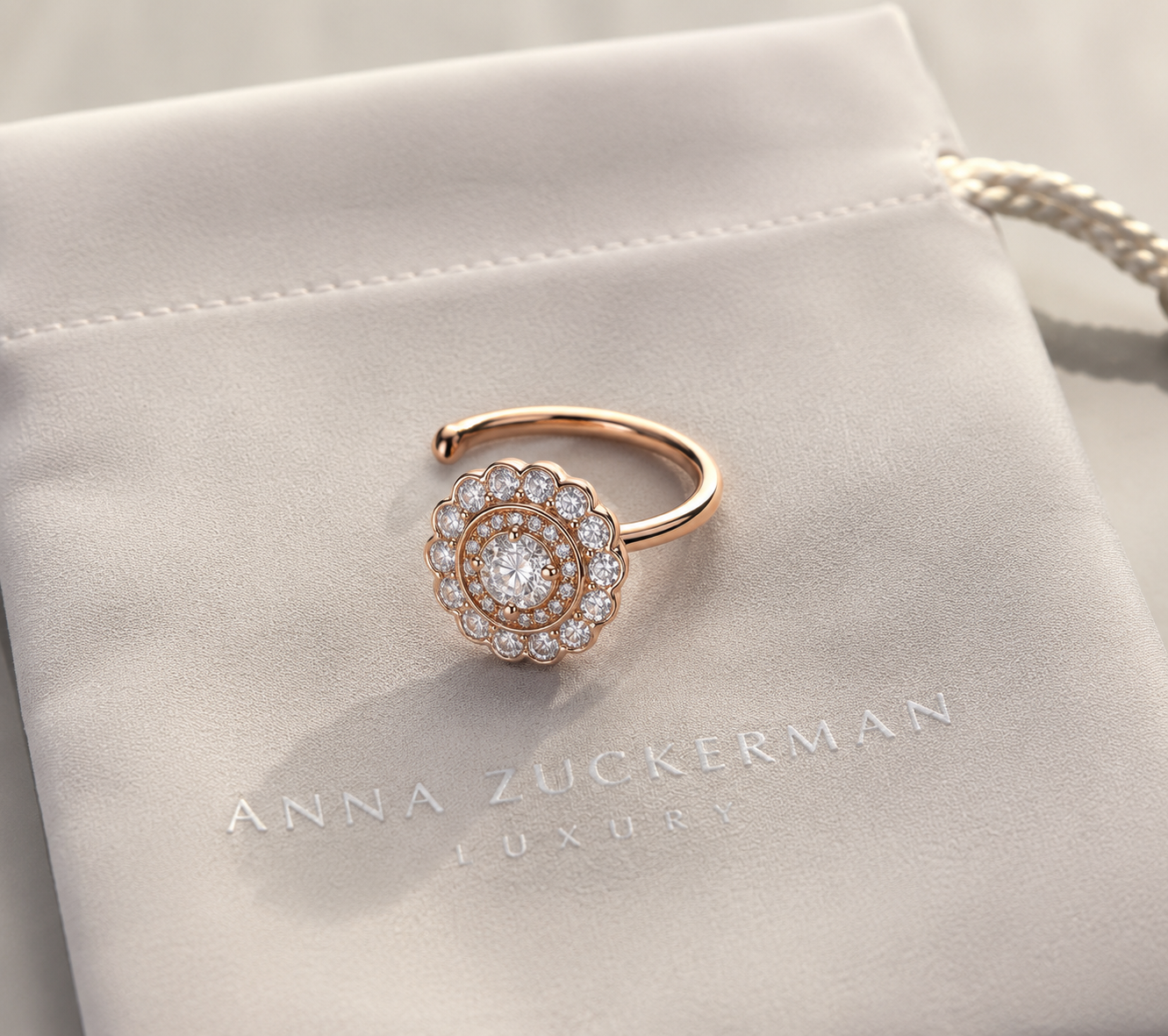 Blossom Open Ring by AZ Essentials