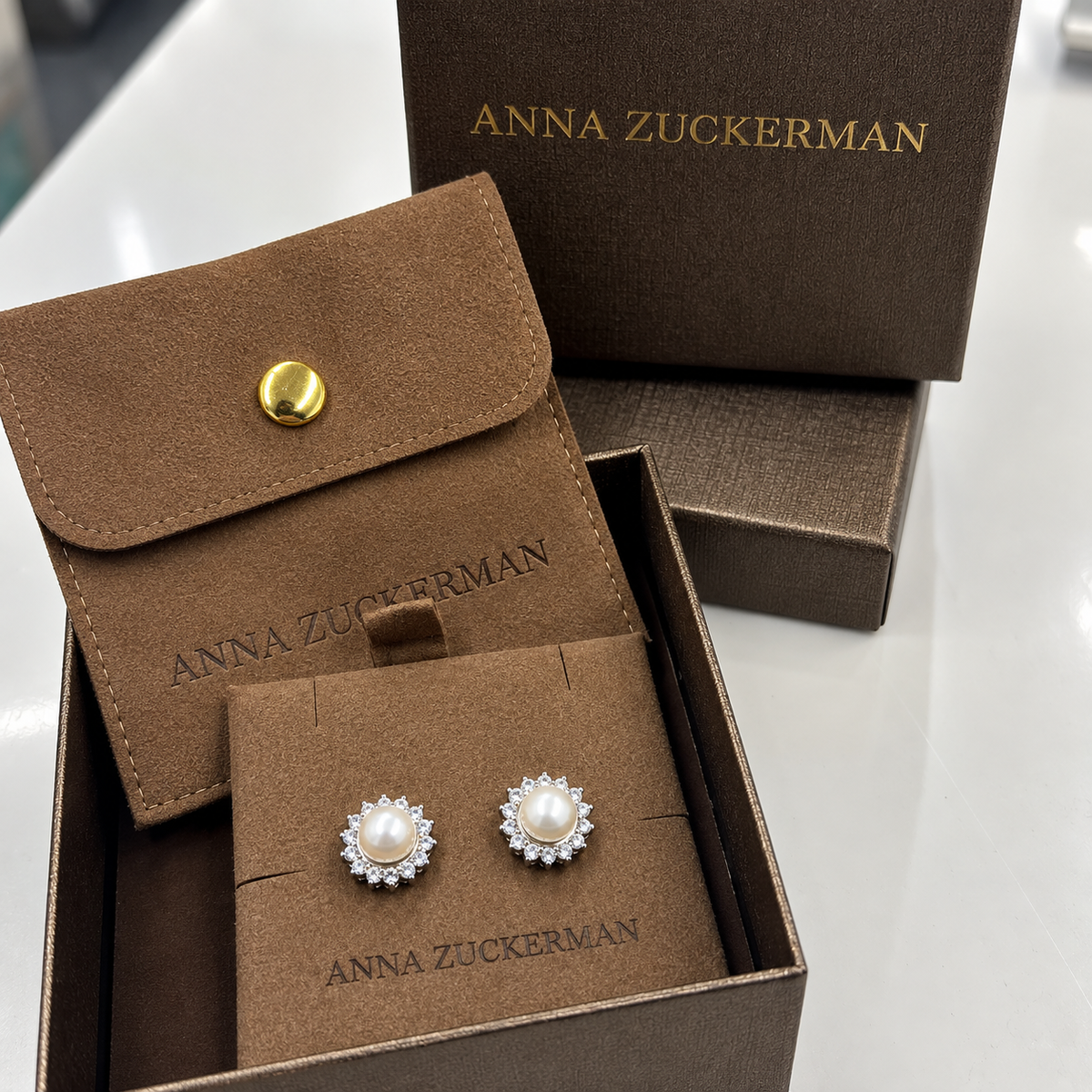 Genuine Fresh Water Pearl Earrings by AZ Essentials