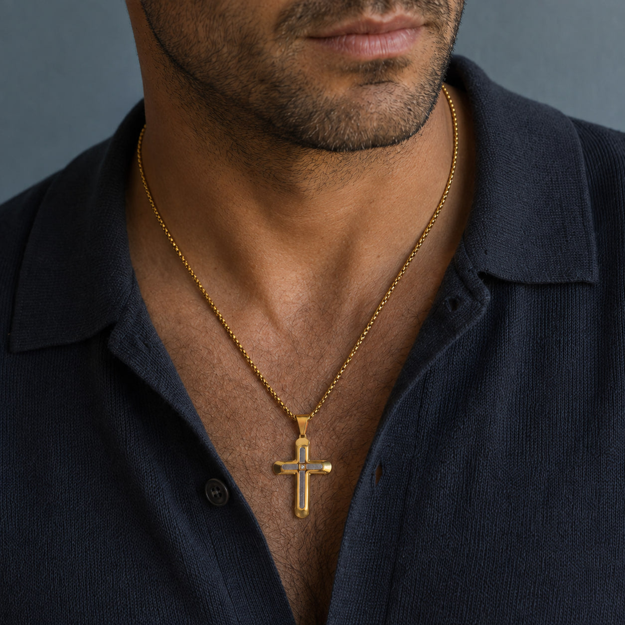 Kaine Cross Necklace