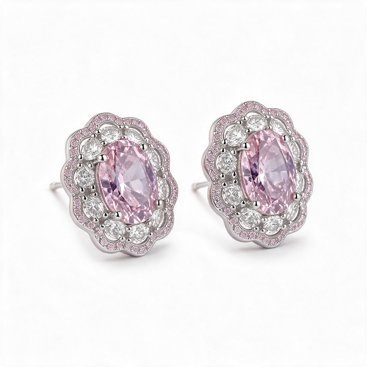 Rosalind Halo Stud Earrings by AZ Essentials