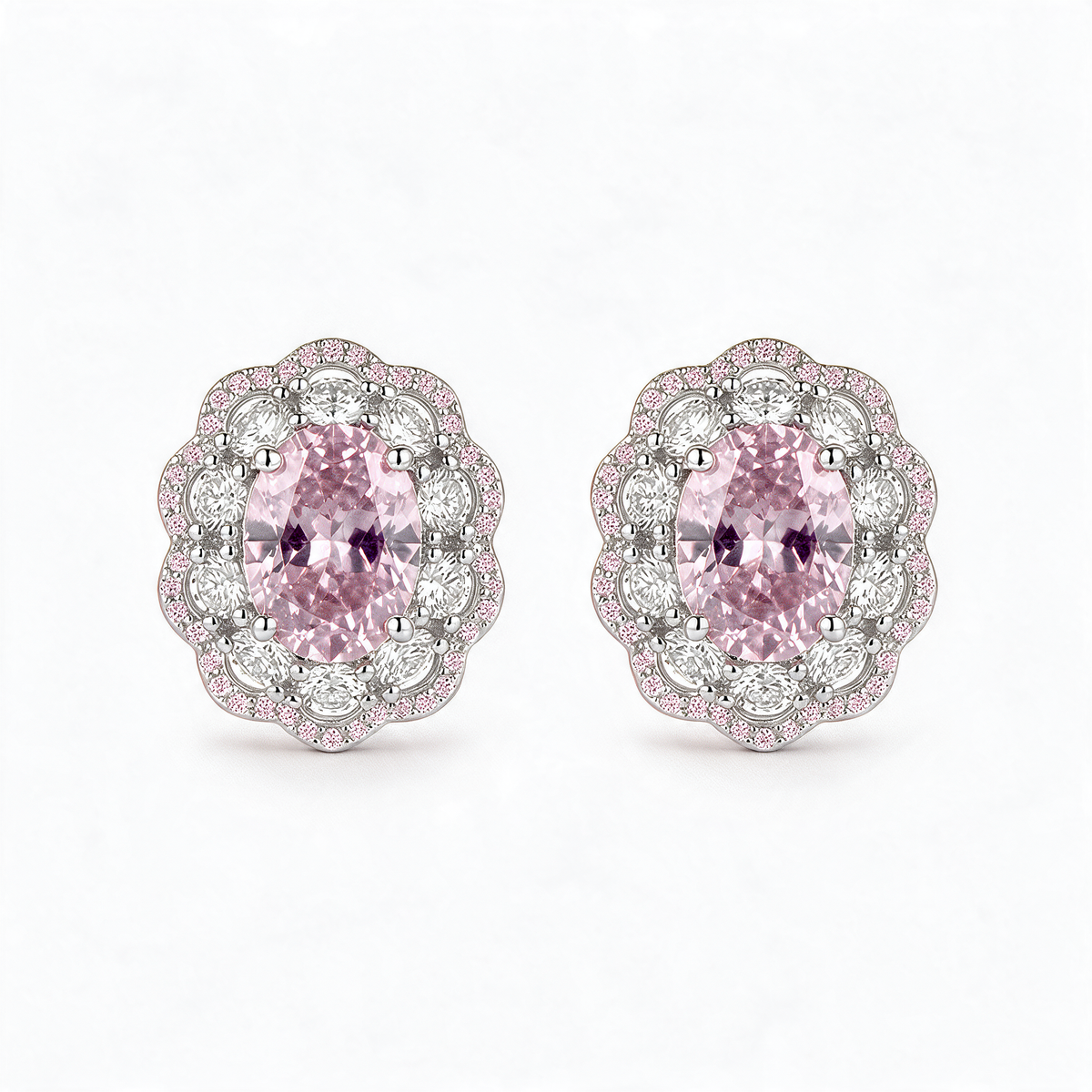 Rosalind Halo Stud Earrings by AZ Essentials
