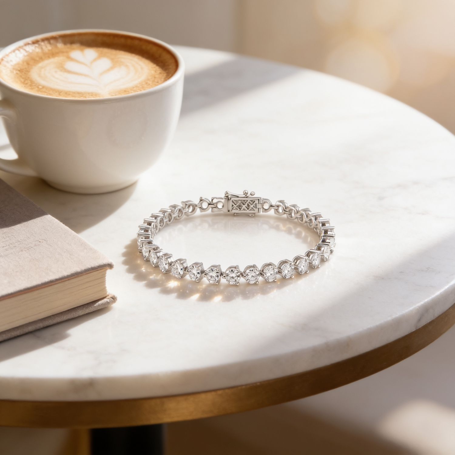 10 Carat Martini Tennis Bracelet