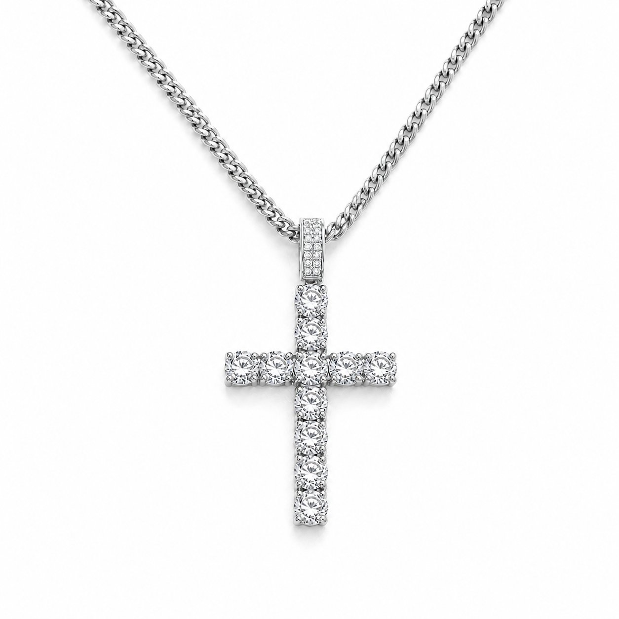 Men's 22in Cross Necklace