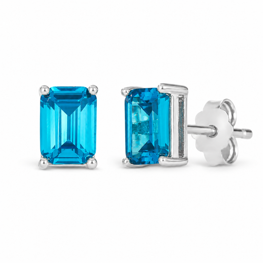 Aquafina 2 Carat Diamond Crystalline Studs