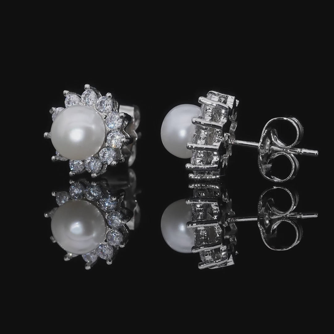 Genuine Fresh Water Pearl Earrings by AZ | Anna Zuckerman