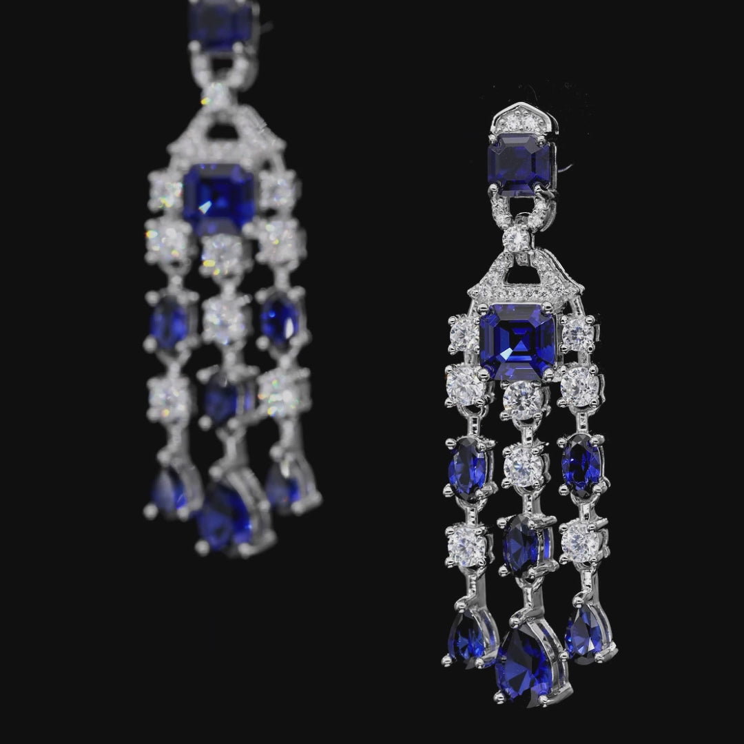 Red Carpet Worthy Chandelier Earrings - Anna Zuckerman Earrings