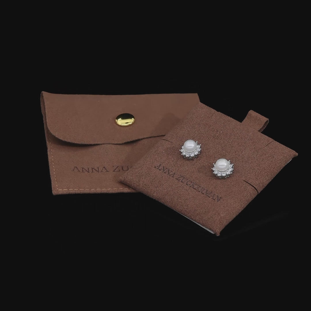 Genuine Fresh Water Pearl Earrings by AZ | Anna Zuckerman