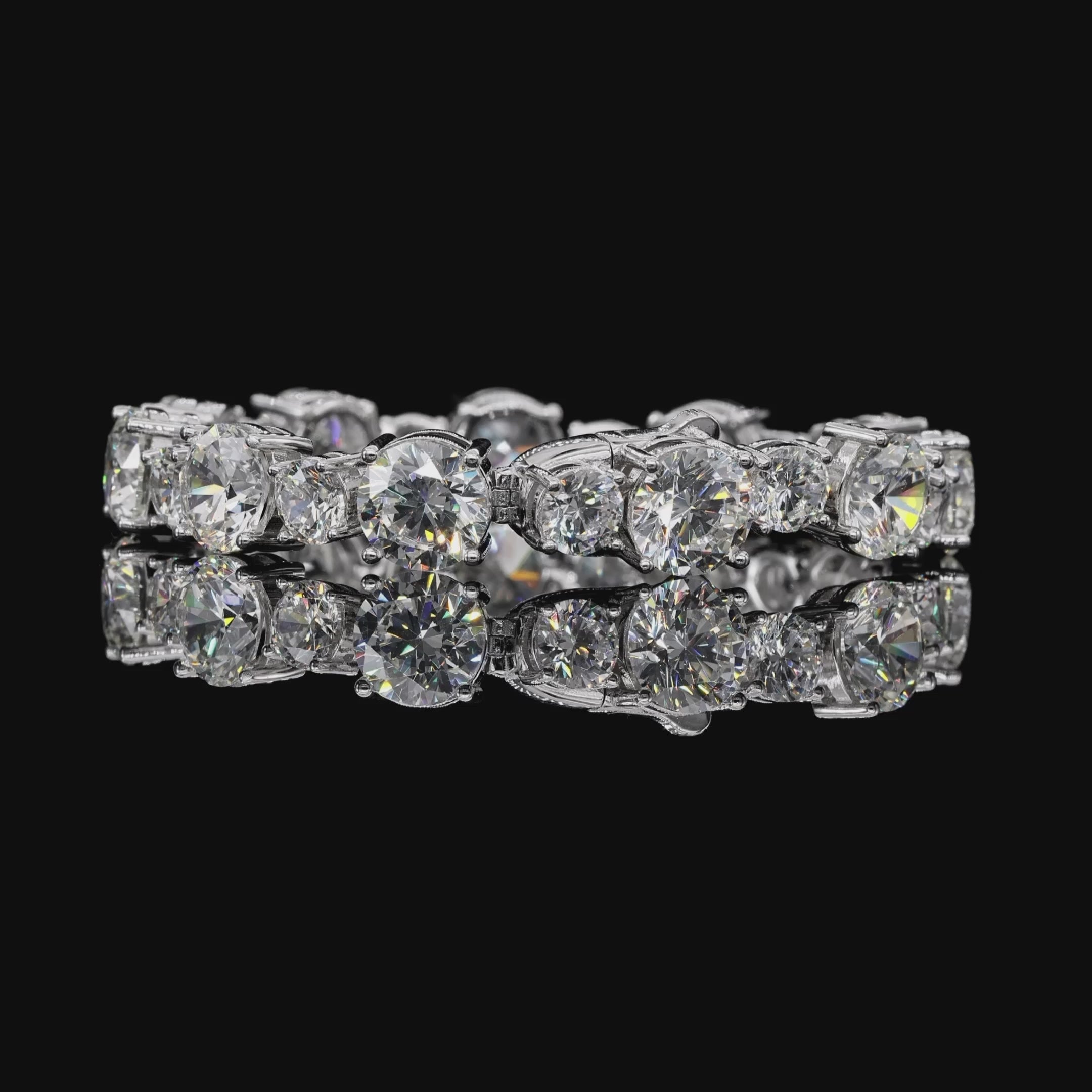 Kathy Hilton 44 Carat Diamond Bracelet | Anna Zuckerman