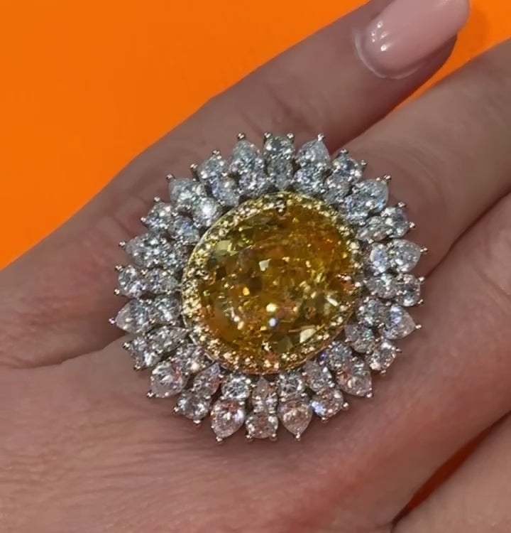 25 Carat Statement Ring | Anna Zuckerman