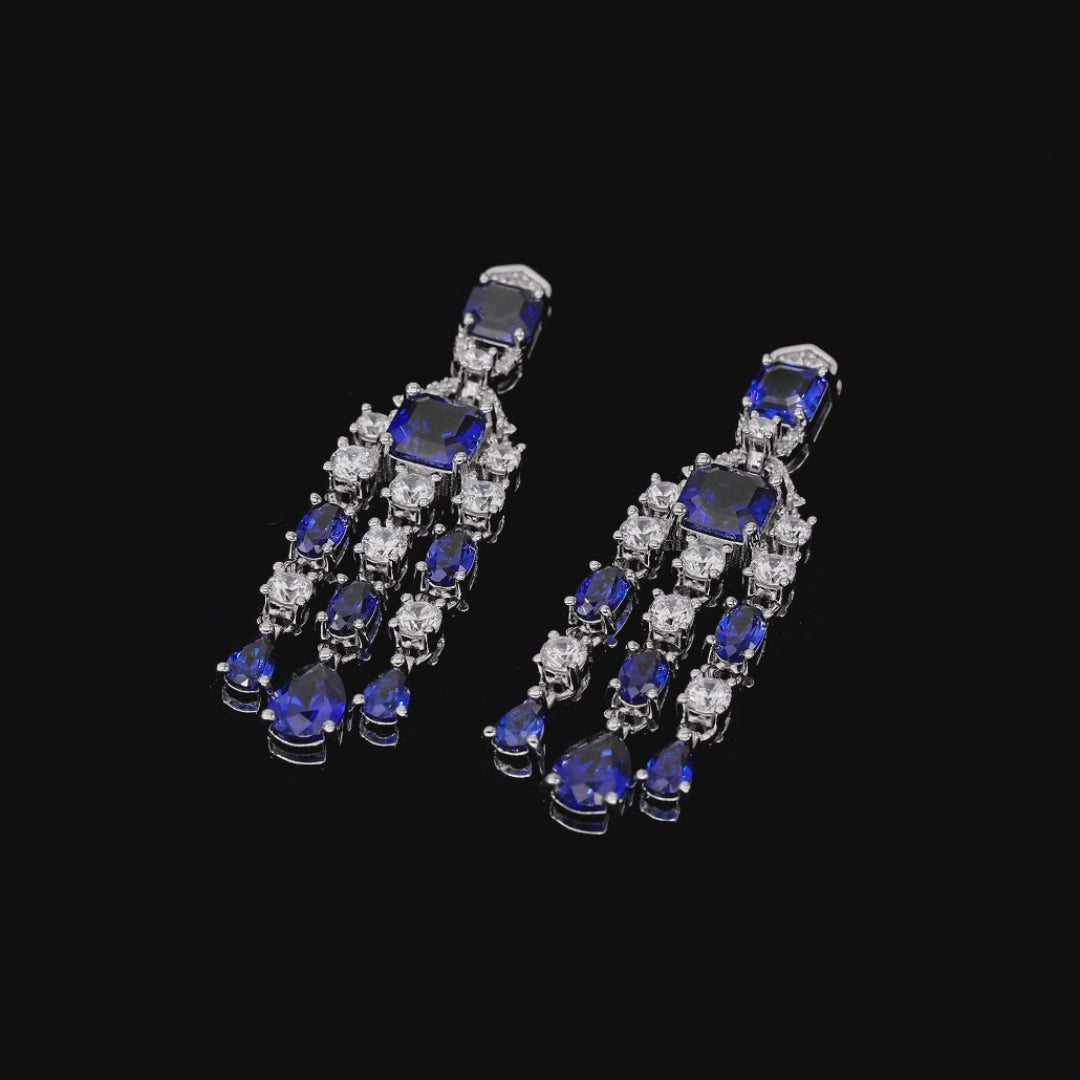 Red Carpet Worthy Chandelier Earrings - Anna Zuckerman Earrings