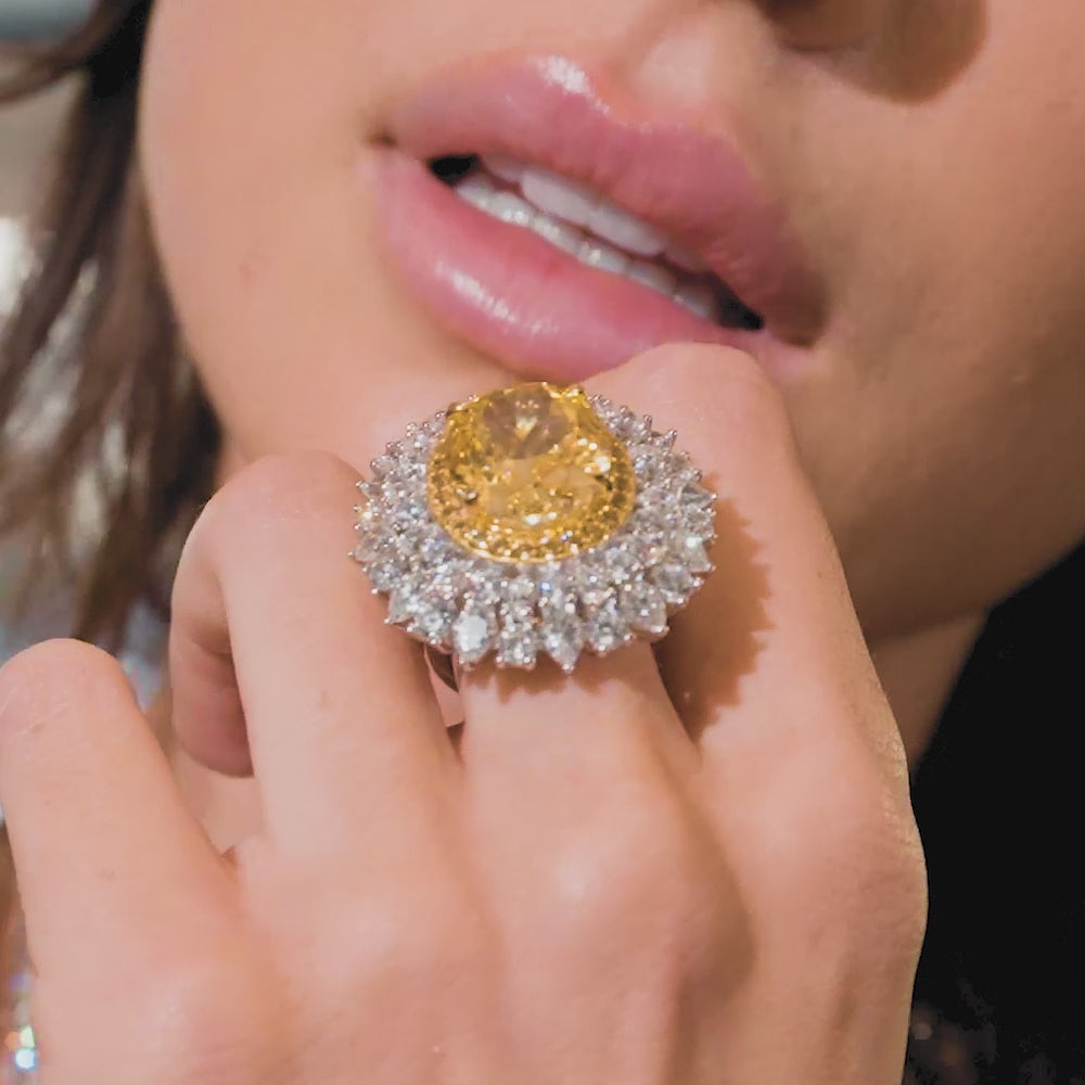 25 Carat Statement Ring | Anna Zuckerman