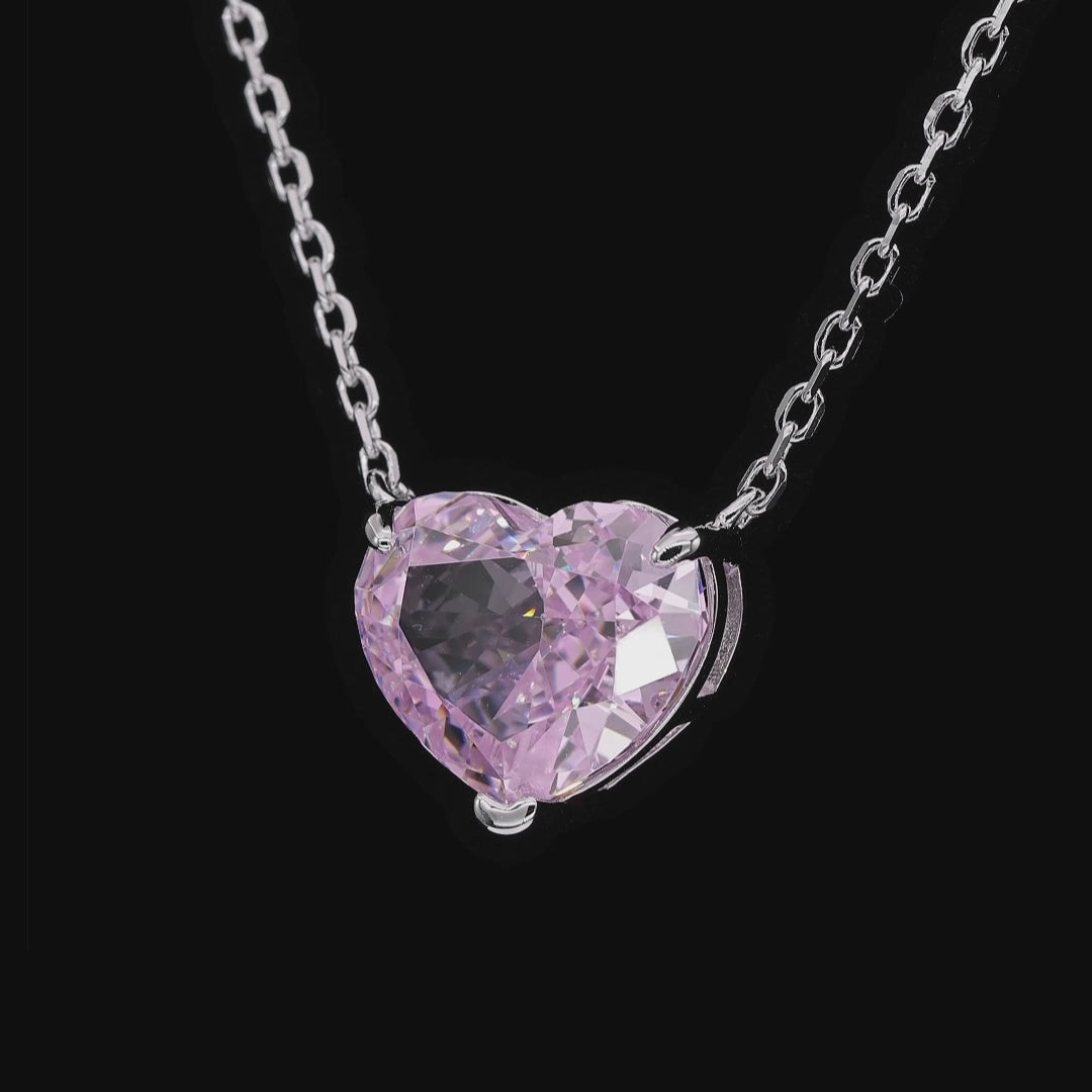 Anna Zuckerman Chloe Zoe Necklace in Arglye Pink