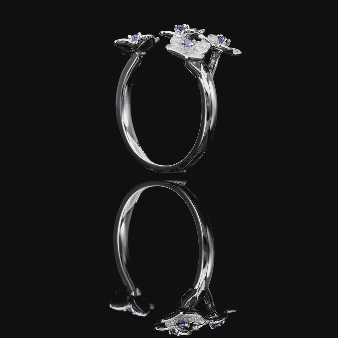 Luna Orchid Ring | Anna Zuckerman