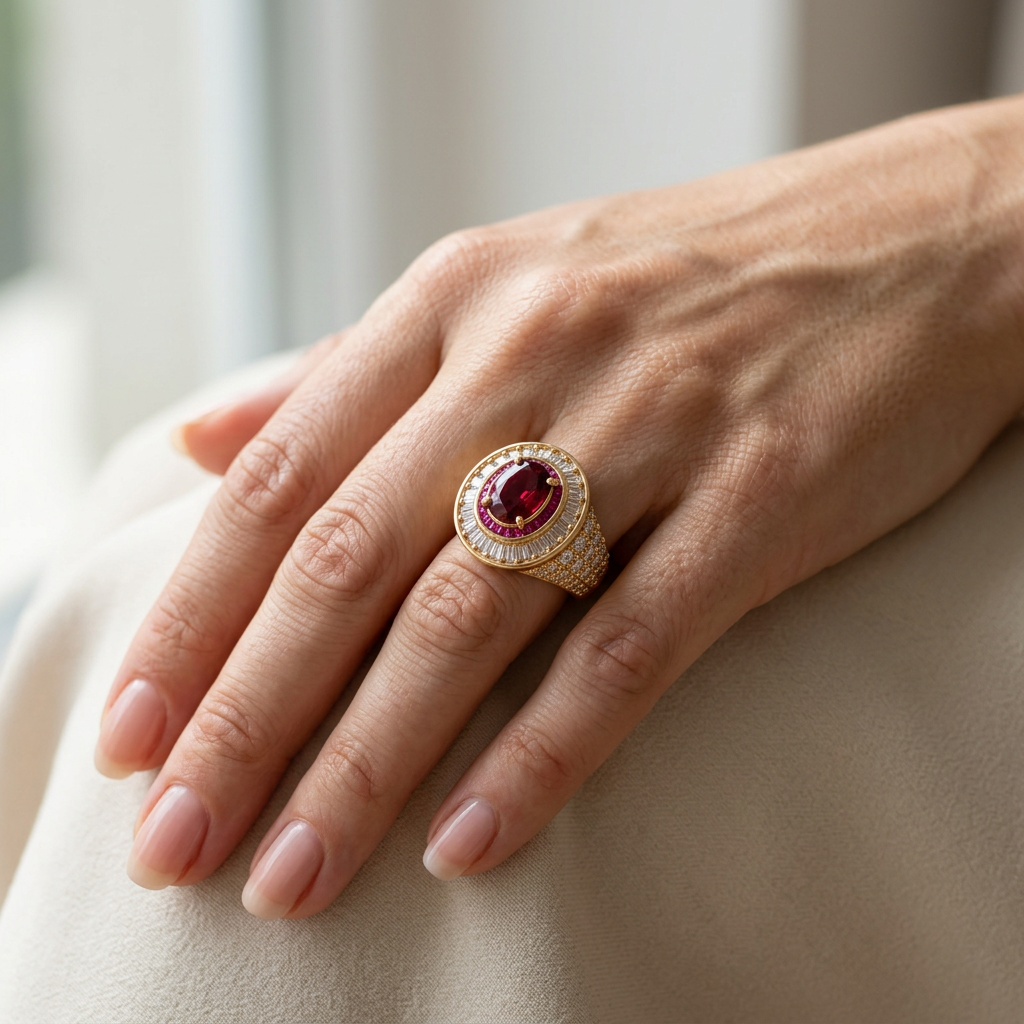 Scarlett Cocktail Ring by AZ Essentials