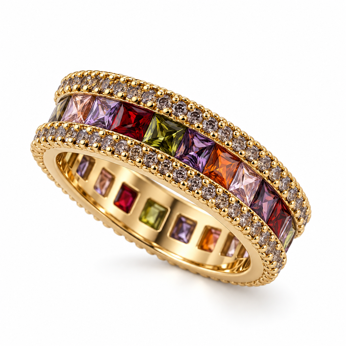 Prism Eternity Ring by AZ Essentials