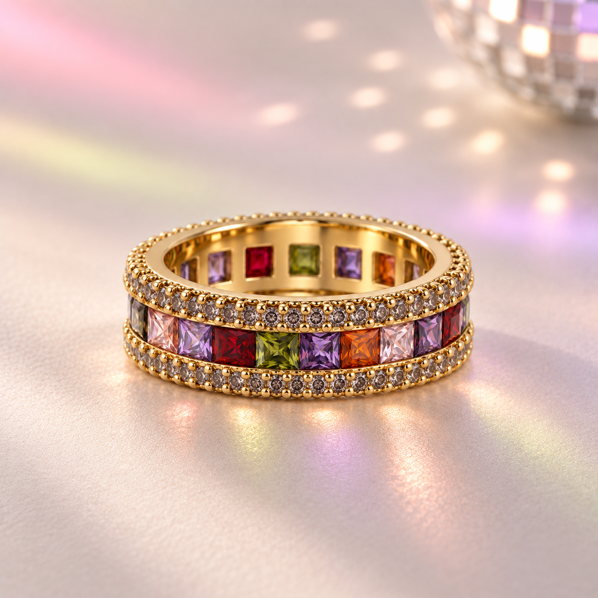 Prism Eternity Ring by AZ Essentials