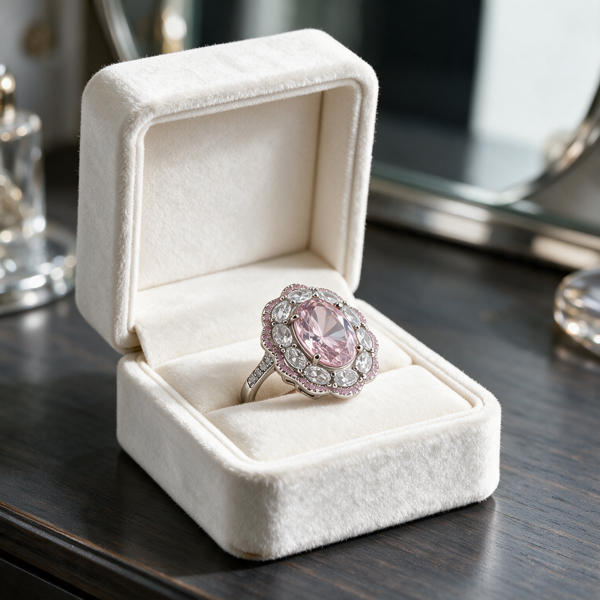 Rosalind Halo Ring by AZ Essentials
