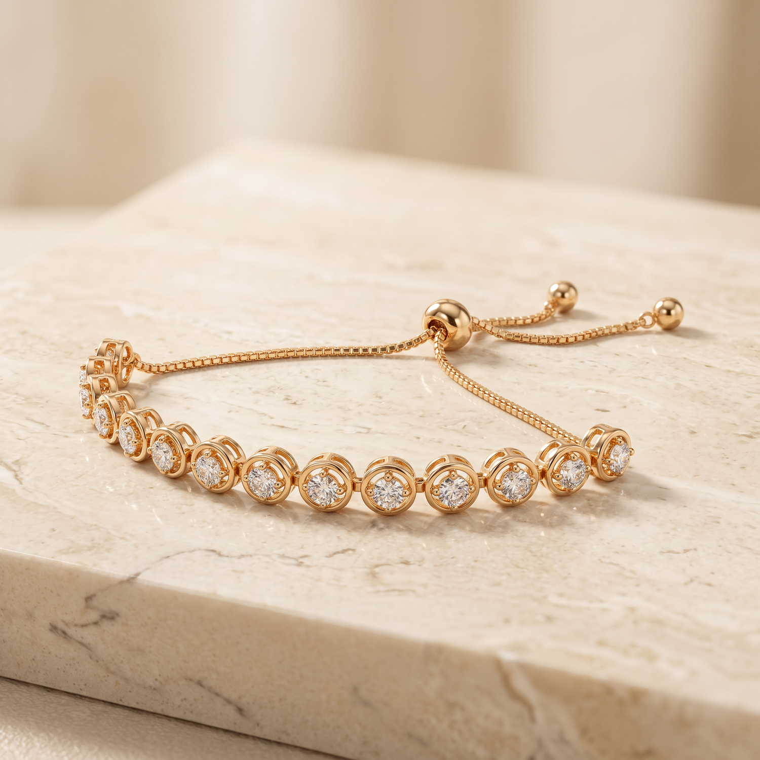 Round Bolo Bracelet by AZ Essentials