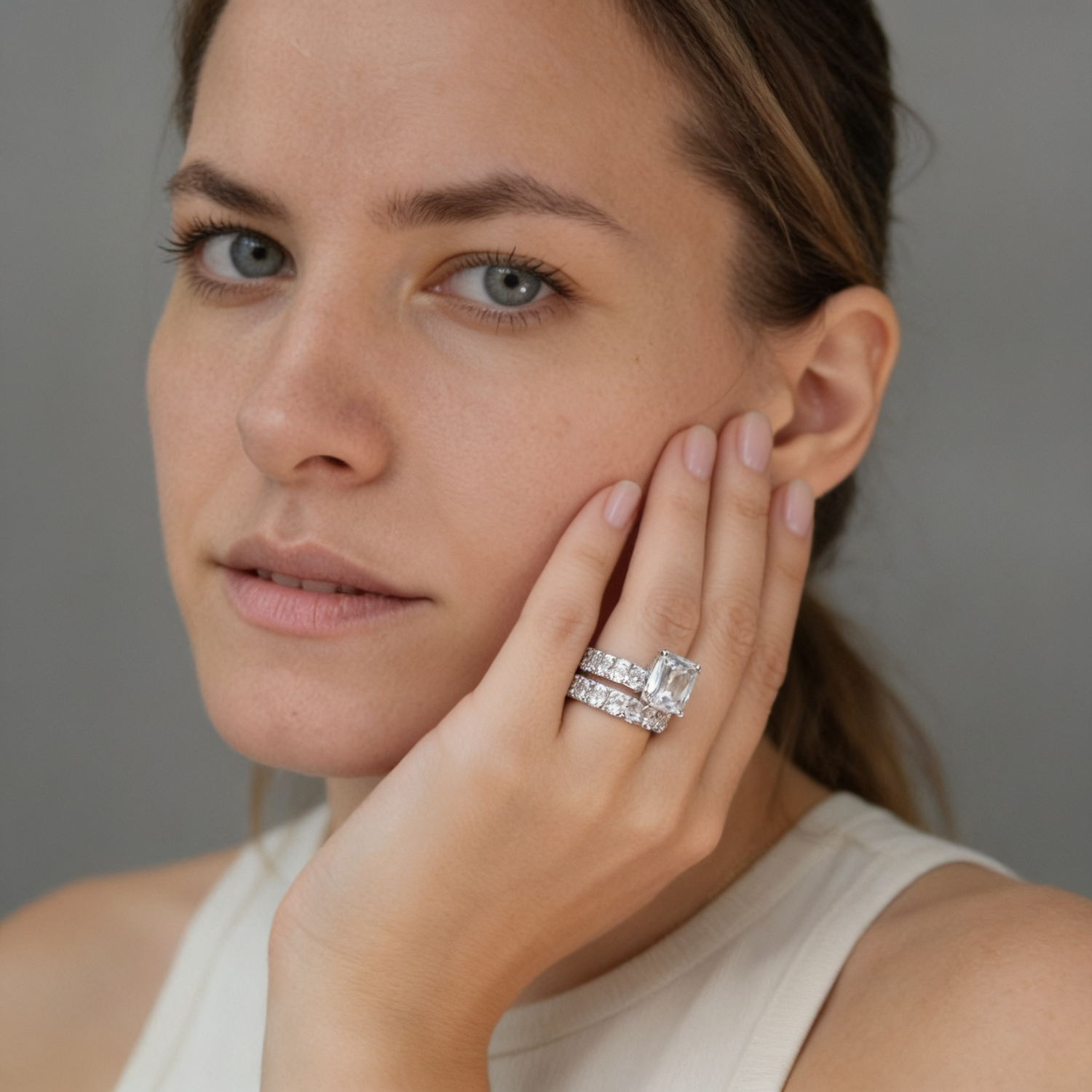 Seraphina 15 Carat Bridal Set