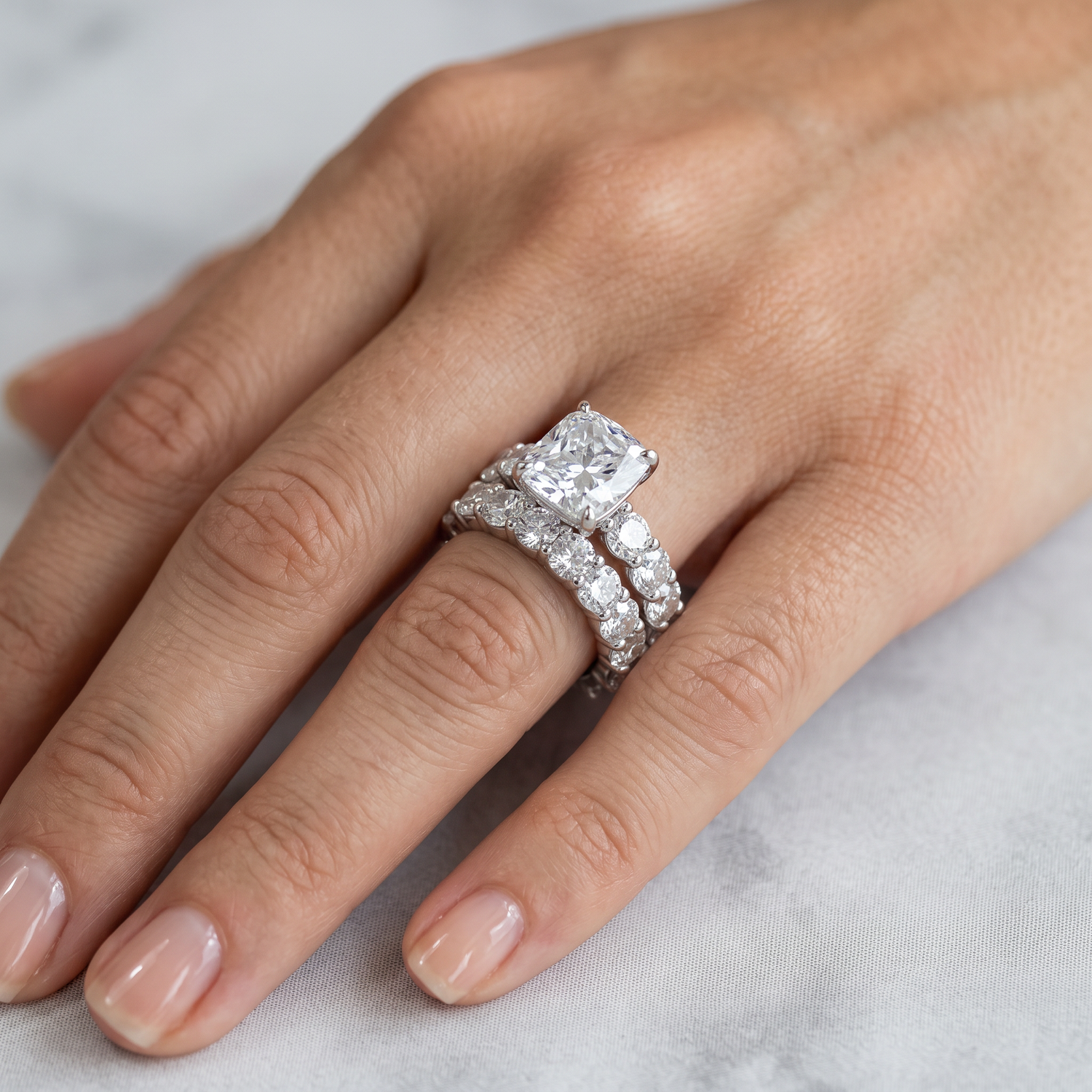 Seraphina 15 Carat Bridal Set