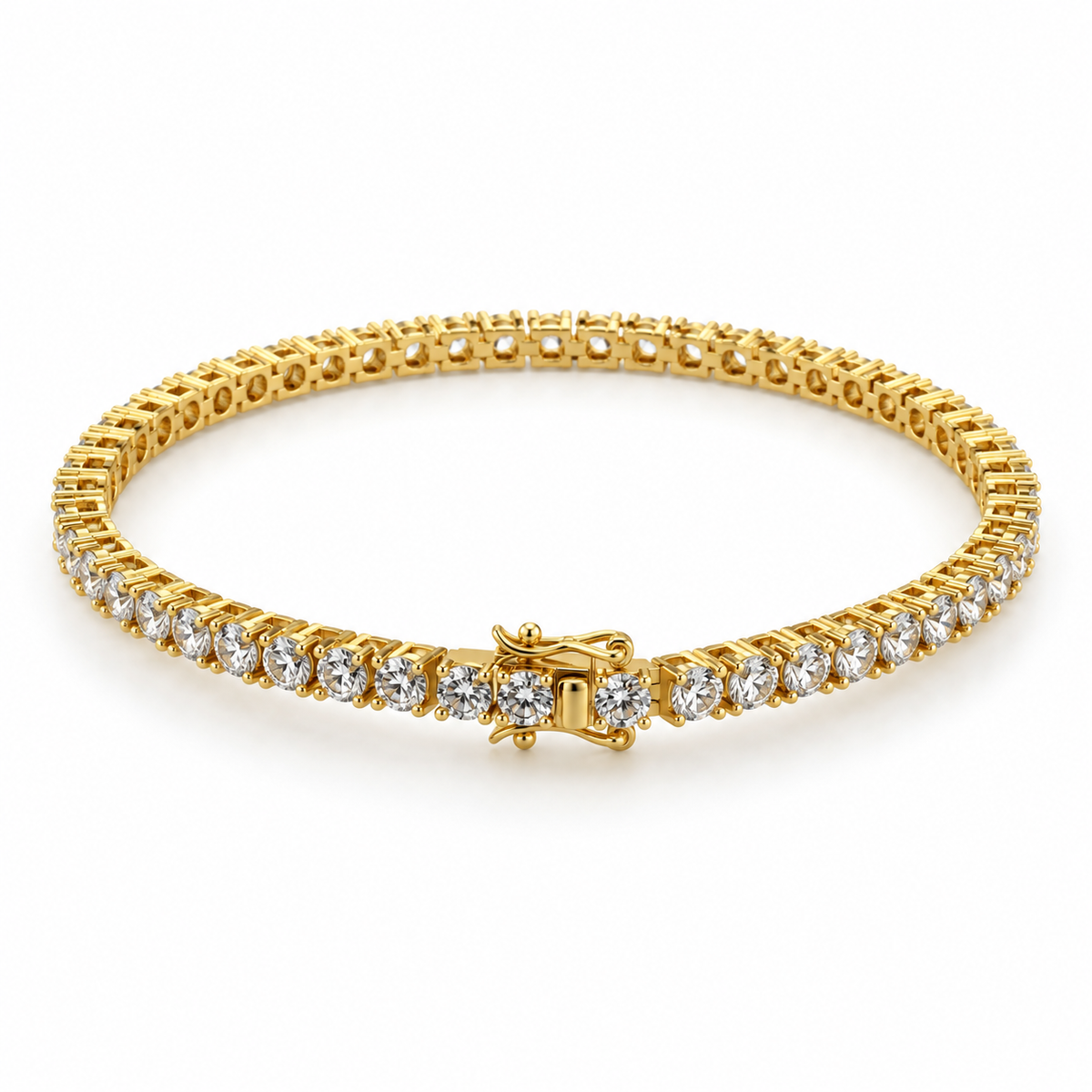 Delicate 5 Carat Tennis Bracelet