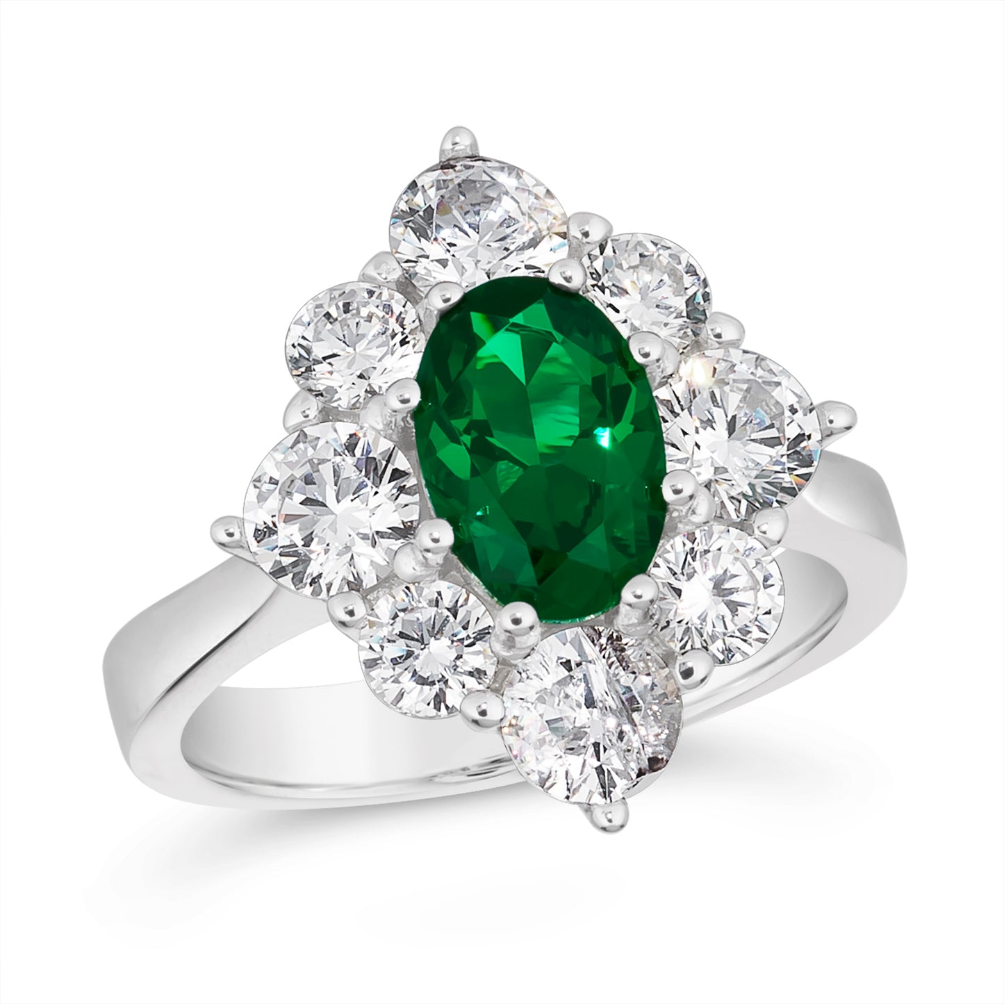 Rodeo Drive Emerald Ring