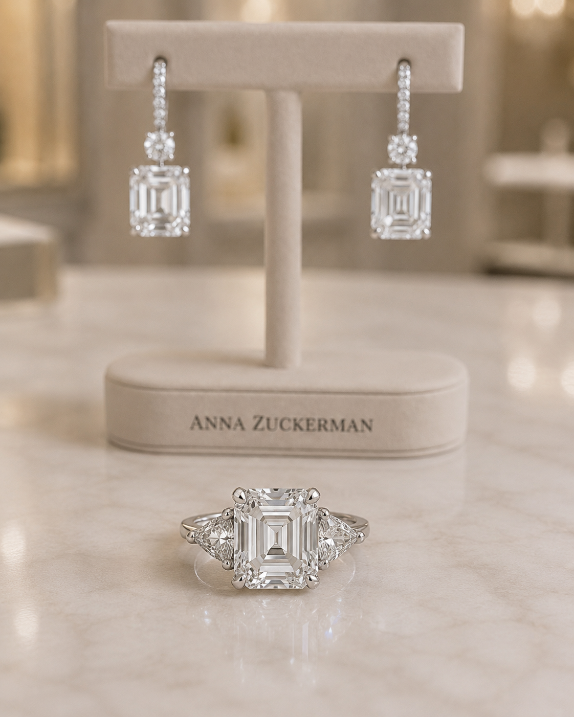 Amore Asscher Ring by Thalia
