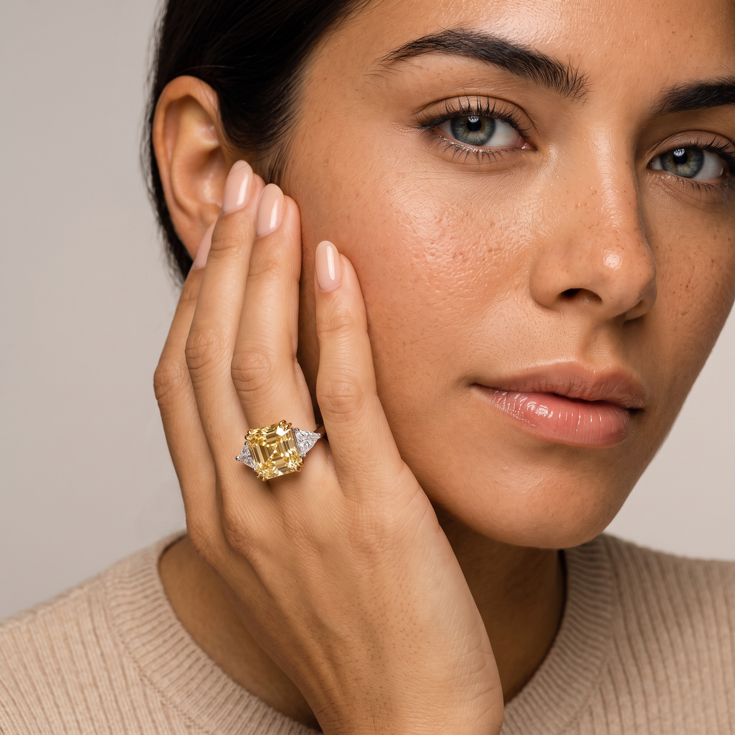 Amore Asscher Ring by Thalia
