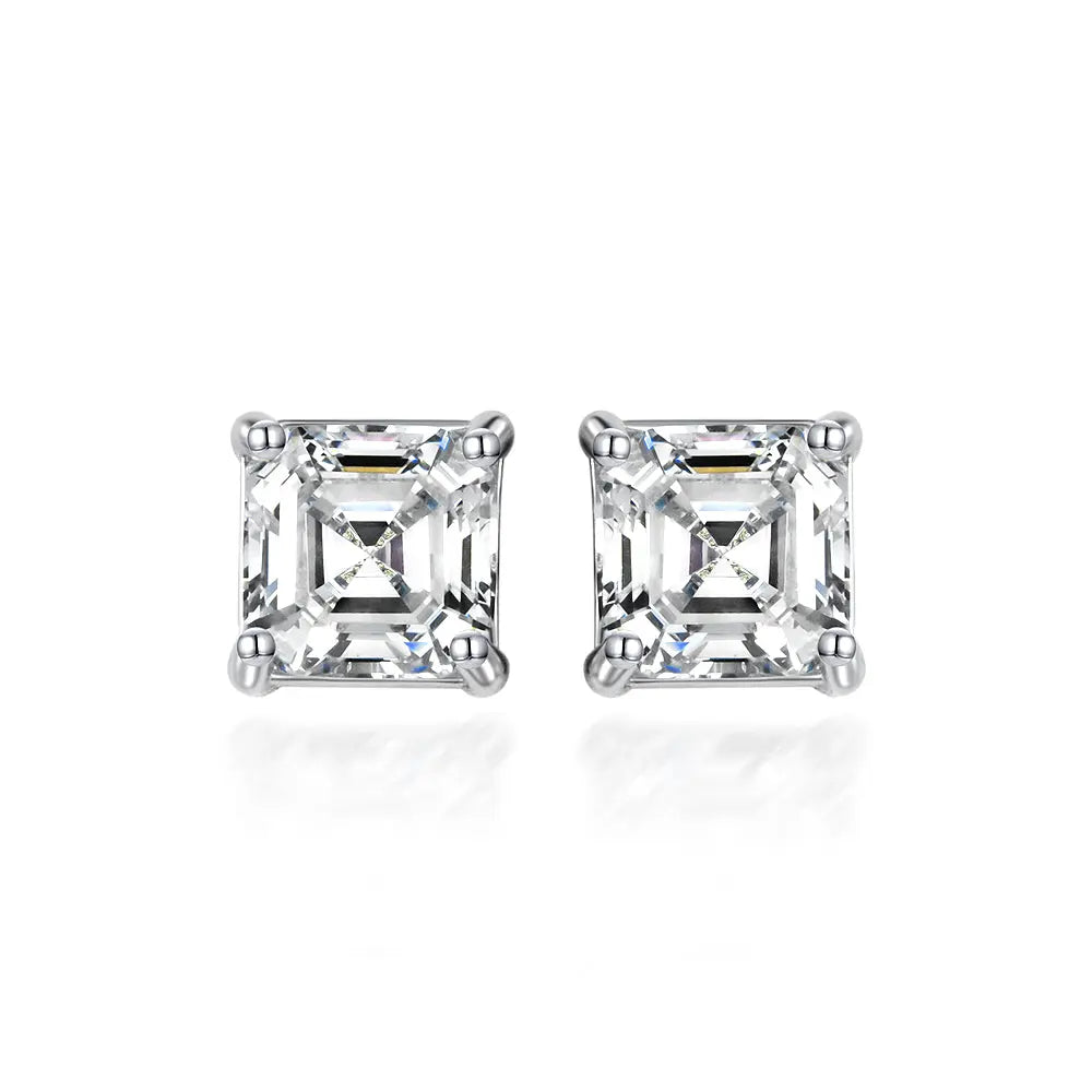 Arabella 19 Diamond White Earrings - Anna Zuckerman Luxury Earrings