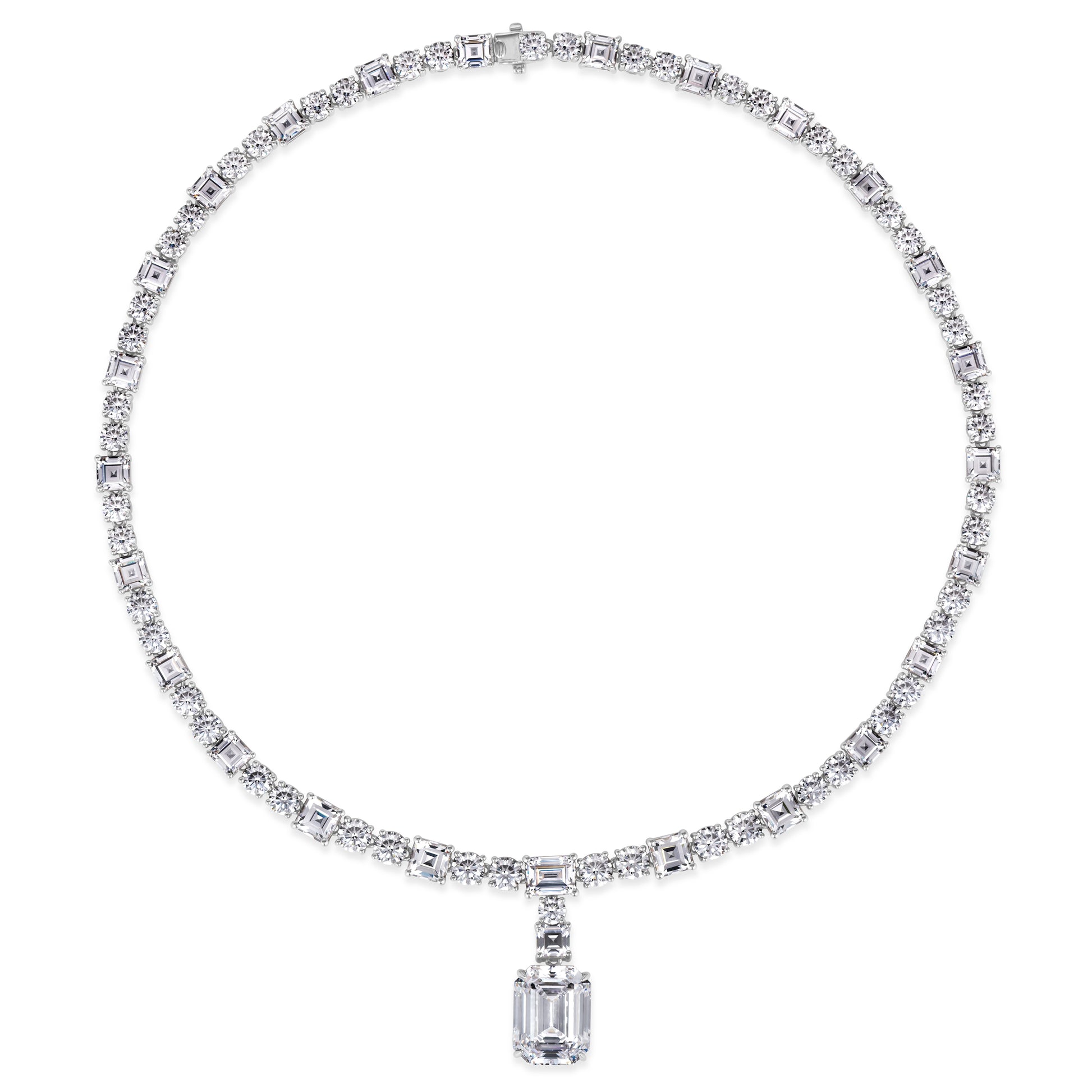 Grace 31 Diamond White Necklace - Anna Zuckerman Luxury Necklaces