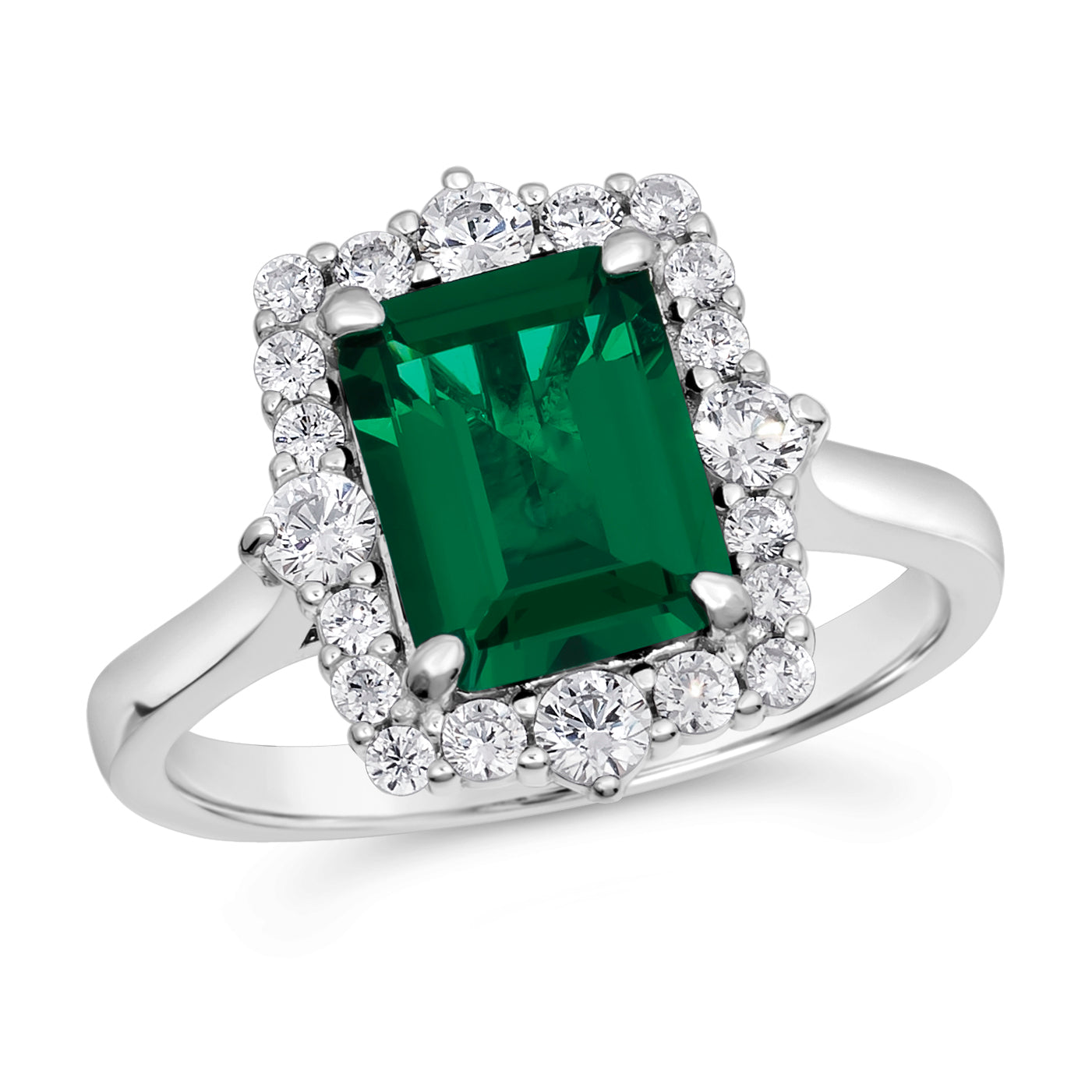 Oraia 3 Carat Emerald Cut Ring