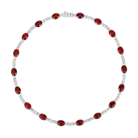 Casablanca Sapphire-Ruby Necklace